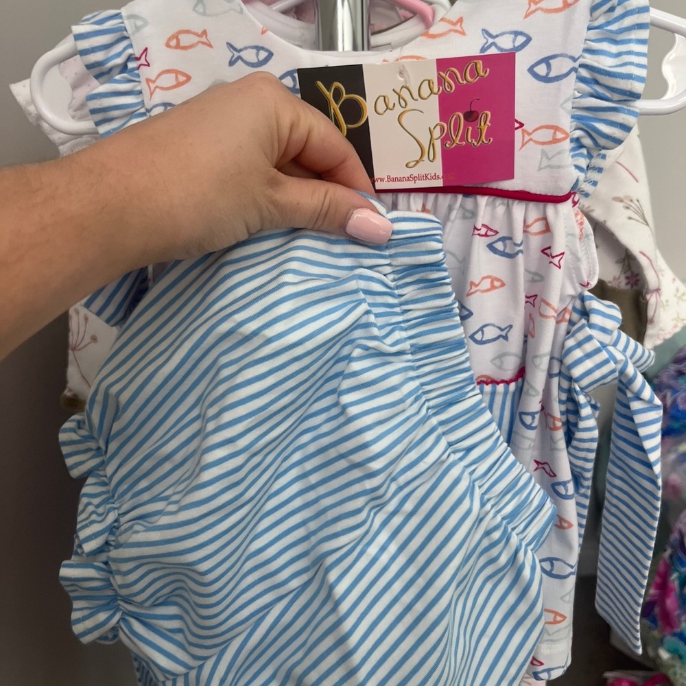 Banana split diaper set